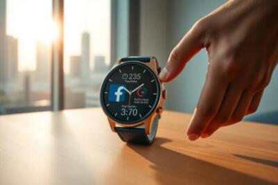 Facebook's Latest Wearable Technology: The Smartwatch facebooks latest wearable technology the smartwatch
