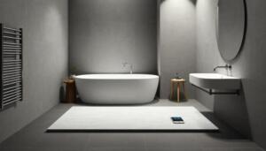 mateo smart bathroom mat for weight fat posture monitoring