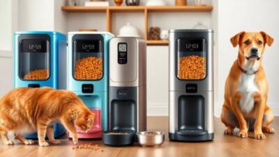 top 4 automatic pet feeders for cats and dogs